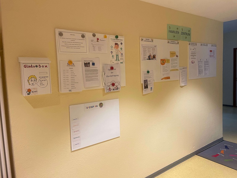 Familienzentrum Nachrichtentafel